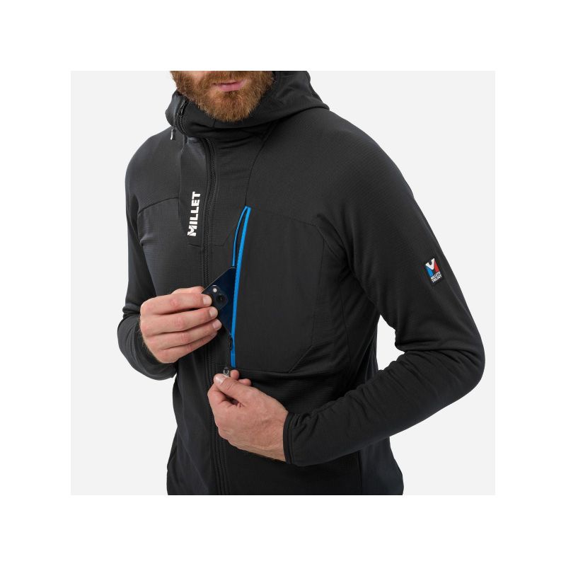 MILLET Trilogy Icon Lightgrid Hd M Black Men's Sweatshirt