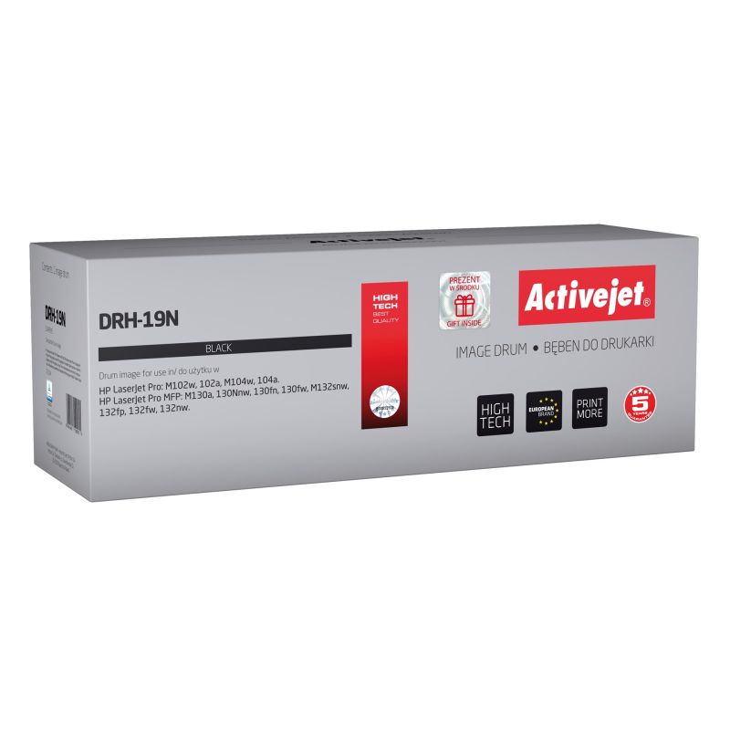 Activejet DRH-19N Drum (replaces HP 19A CF219A; Supreme; 12,000 pages; black) Bębny/Do drukarek HP Your Sports Performance