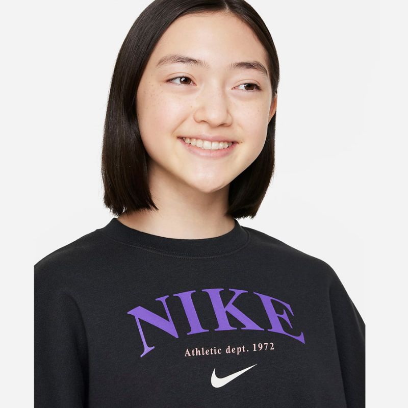 Nike Sportswear Trend FLC Crew Jr DV2563-045 sweatshirt Clothing/Lifestyle Your Sports Performance
