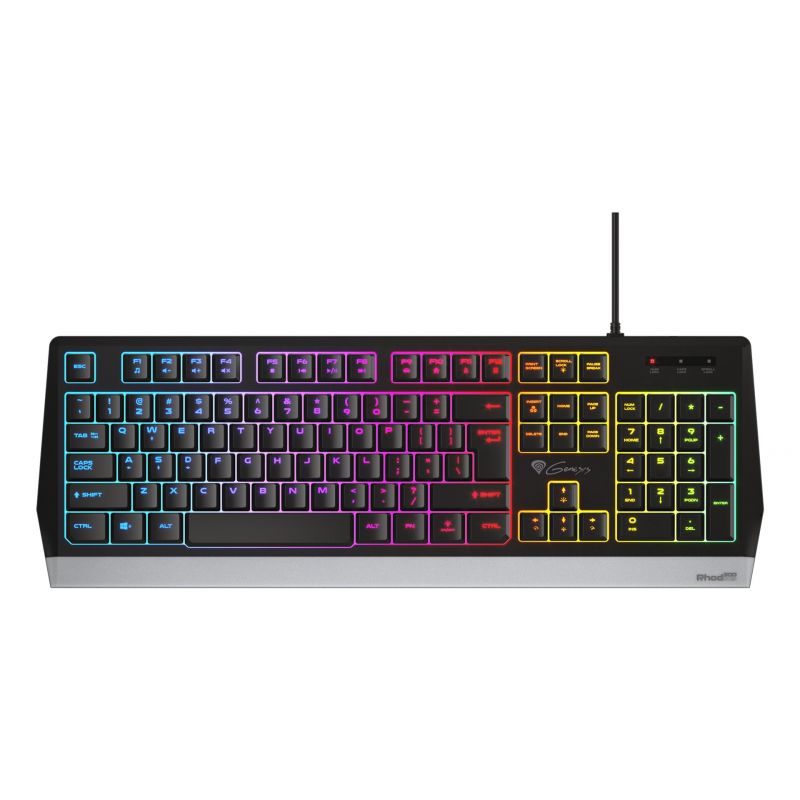 GENESIS GAMING KEYBOARD RHOD 300 RGB US NKG-1528 Gaming PC/Klawiatury Your Sports Performance