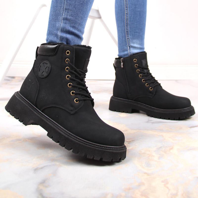 Insulated boots with zipper NEWS W EVE364A black Footwear/Outdoor/News Your Sports Performance