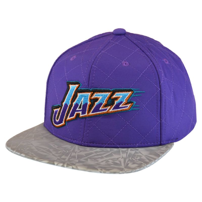Mitchell & Ness NBA Diamond Base Snapback HWC Utah Jazz Cap - HHSS1213-UJAYYPPPPURP Odzież/Czapki/Czapki z daszkiem Your Sports Performance