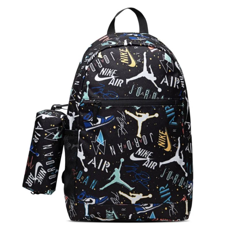 Air Jordan sports school backpack plus pencil case black - 9B0503-F69 Akcesoria i sprzęt koszykarski/Torby i plecaki Your Sports Performance