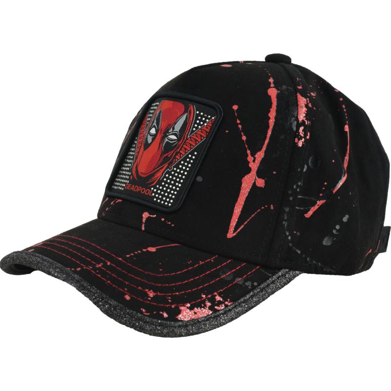 Capslab Marvel Deadpool Cap CL-MAR-TAG-1-DEA Clothing/Lifestyle Your Sports Performance
