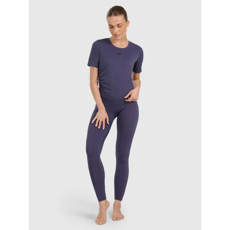 Women's quick-drying yoga and pilates top 4F 4FWAW25TFTSF1524-31S 4f