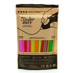 3DOODLER START FILAMENT ECO 2.5MM, 250 PCS, 5 COLORS (NEON RED, ORANGE, GREEN, PINK, YELLOW), NEON GLOW 3DS-ECO-MIX3-250 Filamenty do drukarek i długopisów 3D/Filamenty PLA Your Sports Performance