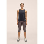 CASALL Women's Laser Mesh Flow Tank Black