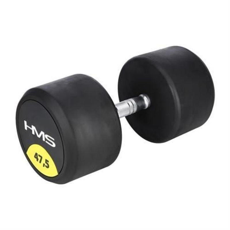 Rubber-coated dumbbell 47.5kg HMS HG PRO 47.5 In preparation Your Sports Performance
