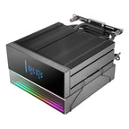 TACENS MARS MCPU-LCD 120 PWM 300W TDP LCD BK- CPU Cooler Chłodzenie/Chłodzenie CPU Your Sports Performance