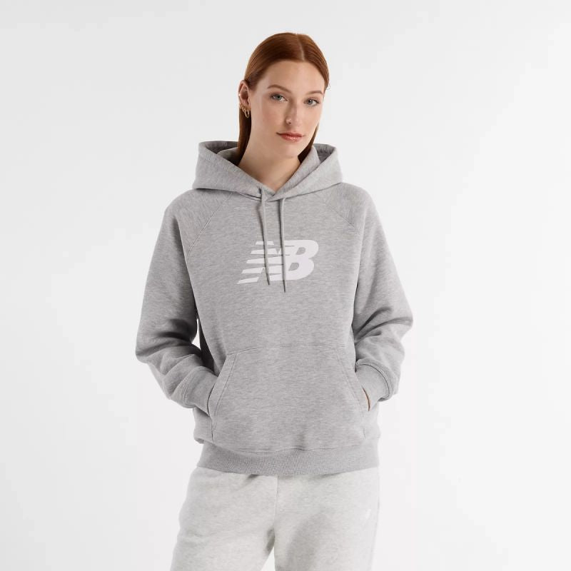 New Balance Sport Fleece Logo Hoodie W WT43524AG Clothing/Lifestyle/New Balance New Balance