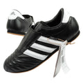 Adidas Women's Taekwondo Sports Shoes Black Leather Slip-On adidas