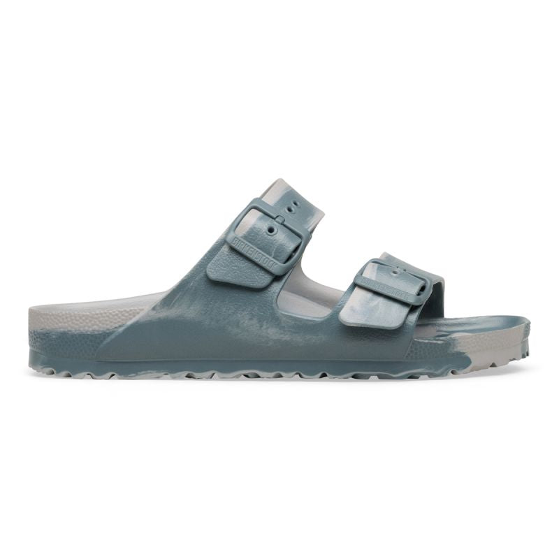 Birkenstock women's ARIZONA EVA 1031331 BASALT GRAY/STONE COIN MULTI flip-flops (narrow width)