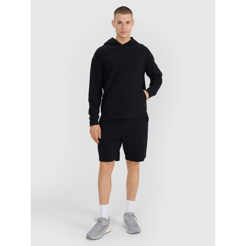 Men's sweatshirt with hood, open, 4F 4FWSS25TSWSM1558-20S *Kategoria tymczasowa Your Sports Performance