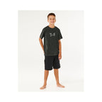 RIP CURL Eternal Shred Wash Tee-Boy Black