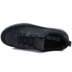 Men's casual leather sneakers, black, Big Star UU174118