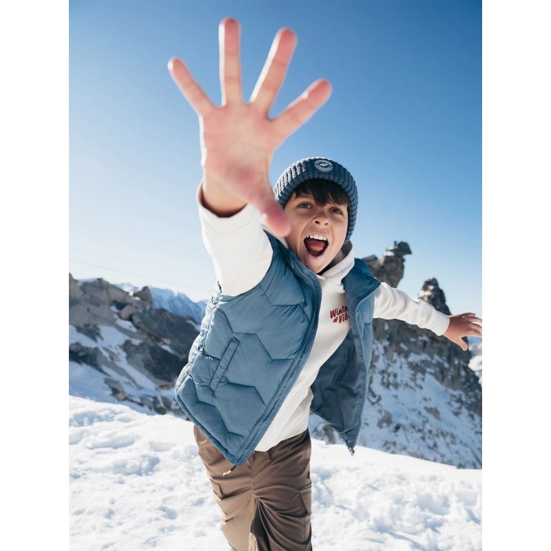 Boy's down vest with synthetic filling 4F 4FJRAW25TVJAM325-32S Clothing Your Sports Performance