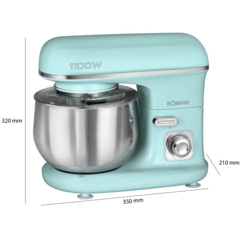 Bomann KM 6030 Mint Food Processor AGD - Produkty/Roboty kuchenne Your Sports Performance