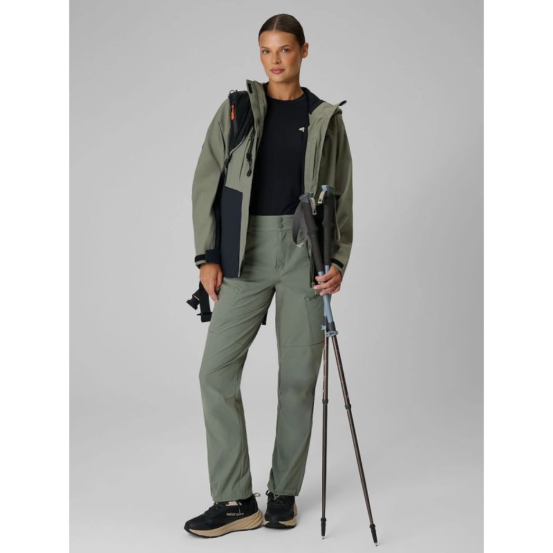 Women's quick-drying trekking trousers 4F 4FRAW26TFTRF1606-43S