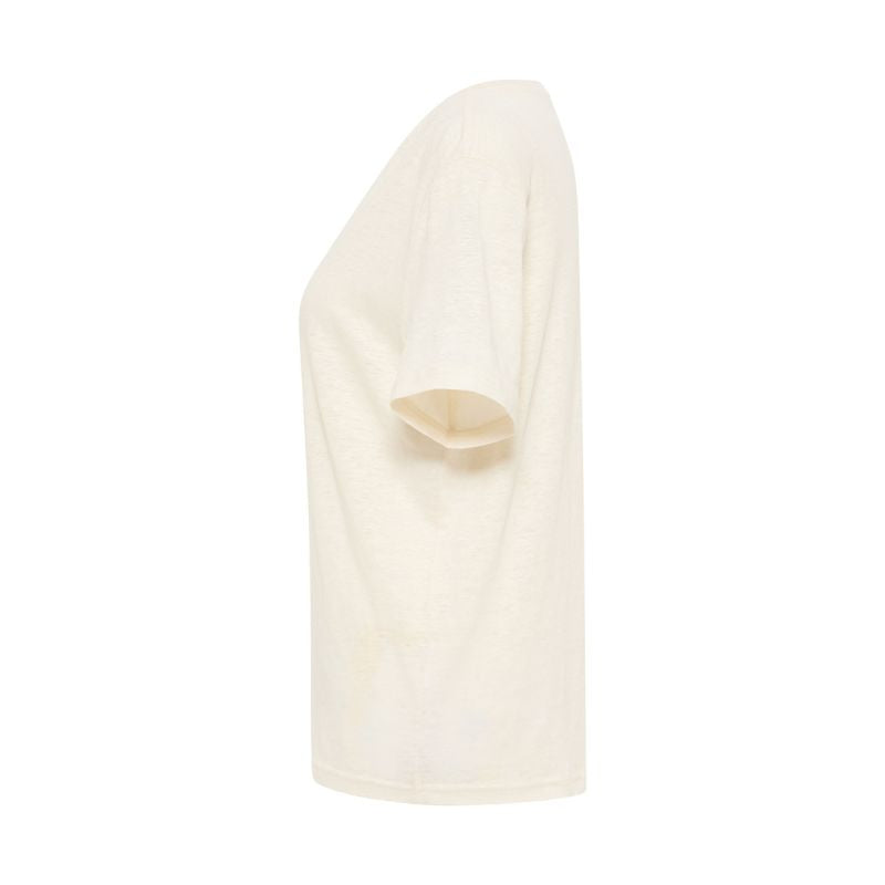 Mustang Alina C Linen T-shirt W 1013788 2045 Clothing/Lifestyle/T-shirts/Mustang Your Sports Performance