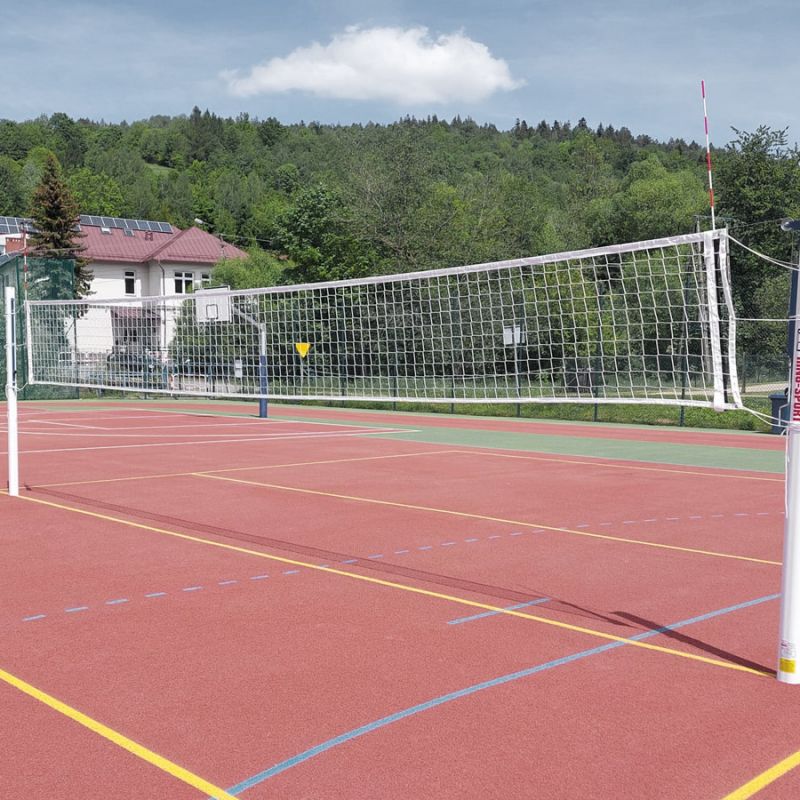 White volleyball net with Netex antennas Accessories/Sports facilities equipment Your Sports Performance