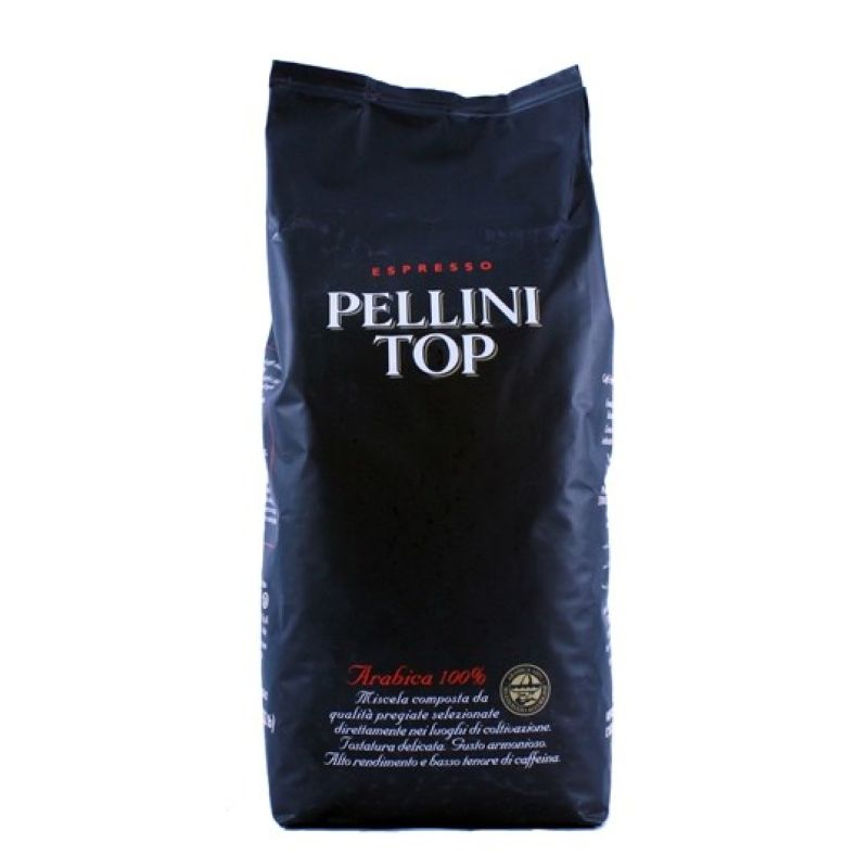 Pellini Top Coffee 100% Arabica 1 kg, Beans Kawa i herbata/Kawa ziarnista Your Sports Performance