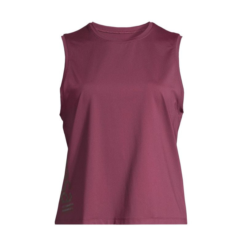 CASALL Women's Graphic Tank Burgundy