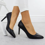 Black high heel pumps Sergio Leone 1339 Footwear Your Sports Performance