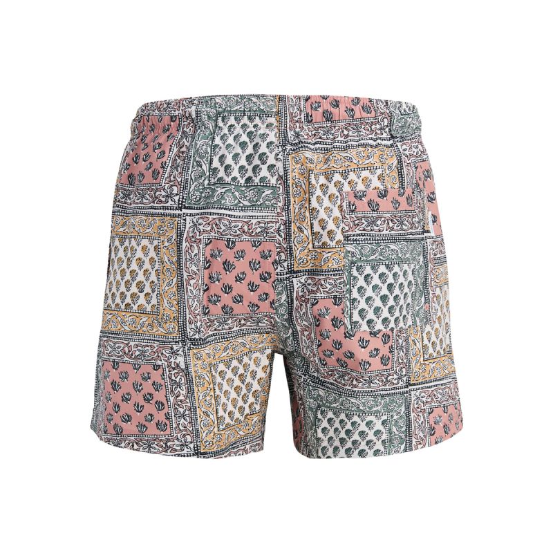 Jack&Jones men's swim shorts JPSTMAUI SHELL AOP SWIM SHORTS REG 12291808 ASH ROSE Jack&Jones