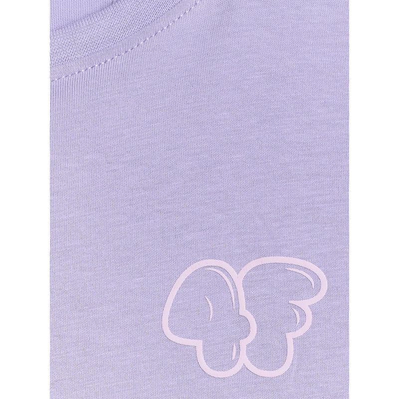 Girls' regular printed T-shirt 4F 4FJRAW25TTSHF3199-52S *Kategoria tymczasowa Your Sports Performance