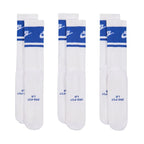 Nike Everyday Elevated Crew Socks 3 Pairs White and Blue IM7949 904