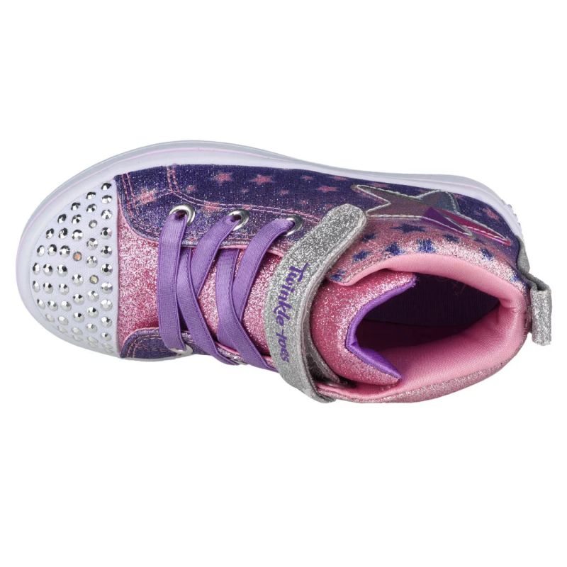 Skechers Twi-Lites Lil Starry Gem 314400N-LVMT purple 21 In preparation Your Sports Performance