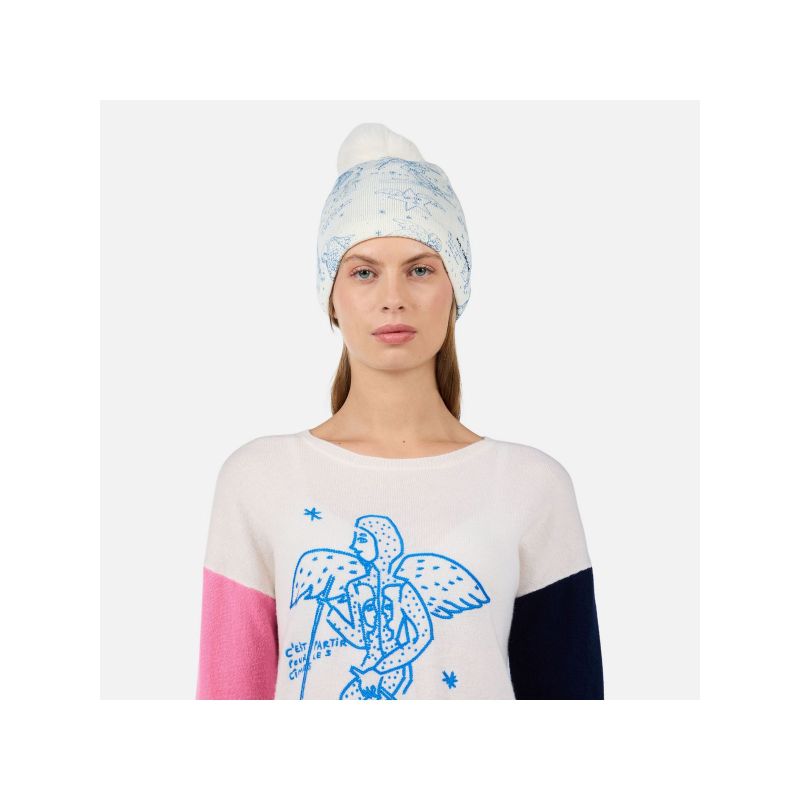 ROSSIGNOL W JCC SIGNAL RN women's sweater blue