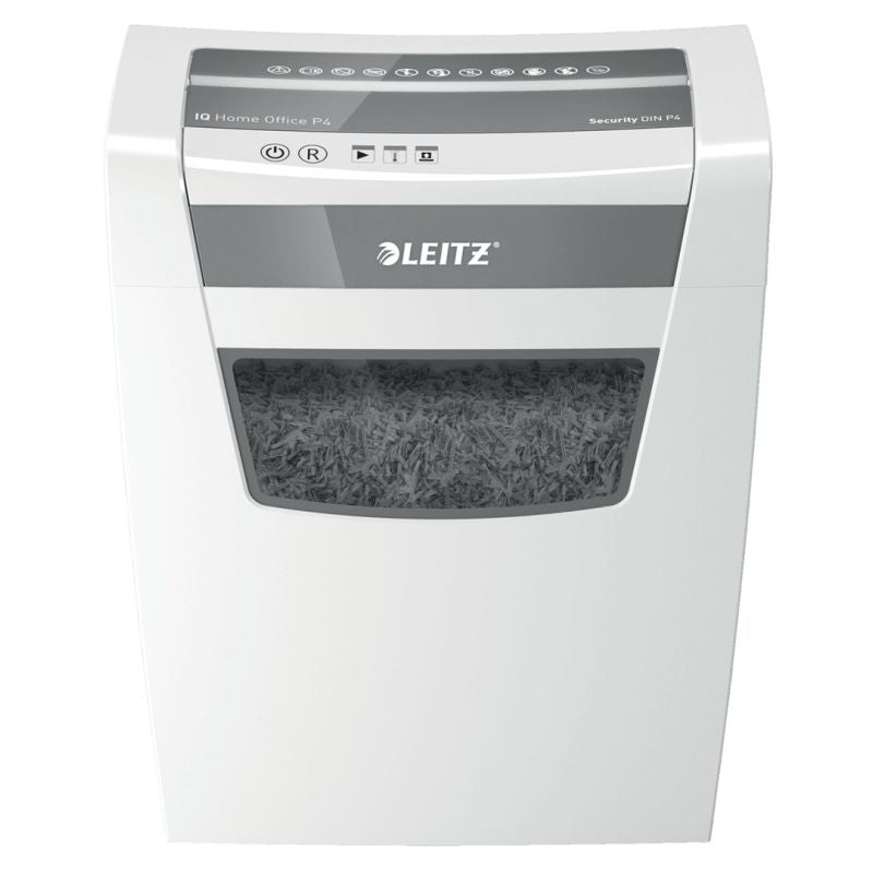 Leitz IQ Home Office P4 shredder, 10 sheets, 23 l bin Urządzenia biurowe/Niszczarki Your Sports Performance