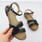 Black women's sandals S.Barski KV51-022 Footwear Your Sports Performance