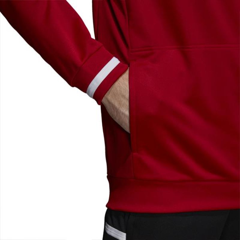 Sweatshirt adidas Team 19 Hoody M DX7335 red Clothing/Training Adidas