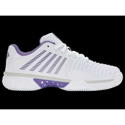 K-swiss EXPRESS LIGHT 3 HB WHITE/PURPLE HAZE/LUNAR ROCK-M sneakers (98563-160-M) K- Swiss