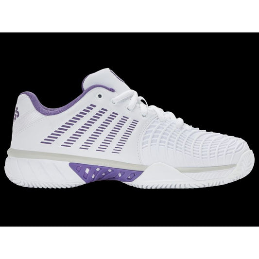 K-swiss EXPRESS LIGHT 3 HB WHITE/PURPLE HAZE/LUNAR ROCK-M sneakers (98563-160-M) K- Swiss