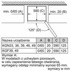 BOSCH KGN39VIEB fridge-freezer AGD - Produkty/Lodówki wolnostojące Your Sports Performance