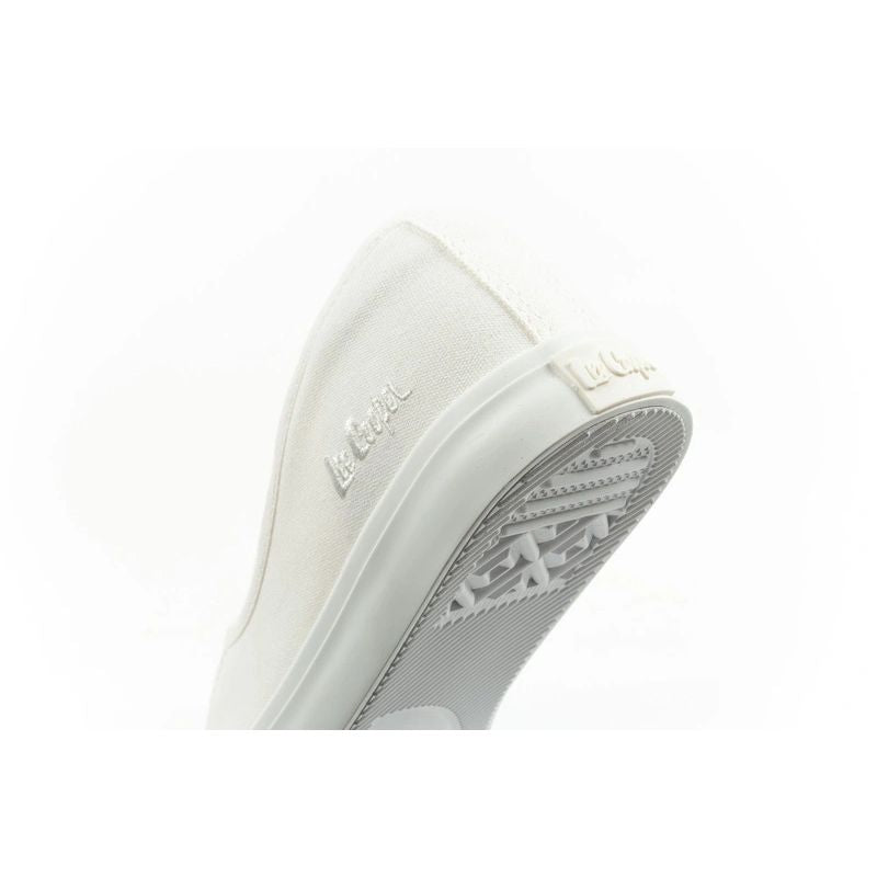 Lee Cooper shoes women's sneakers sporty white slip-on ballet flats