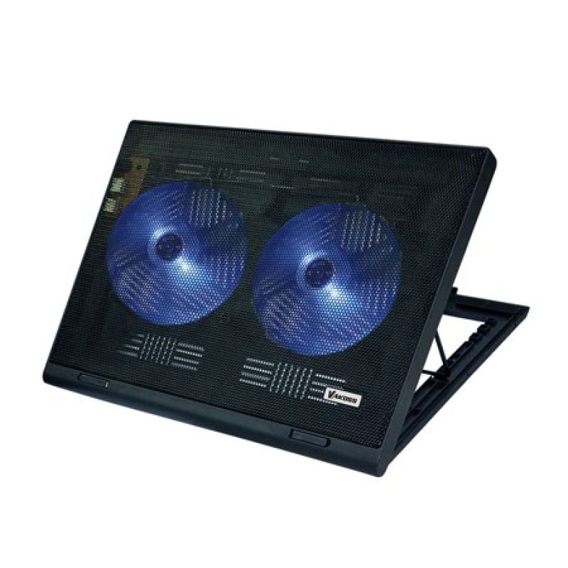 VAKOSS LF-2463UK Notebook Cooling Pad (17.x inch; 2 Fans; HUB) Chłodzenie/Podstawki pod notebooki Your Sports Performance