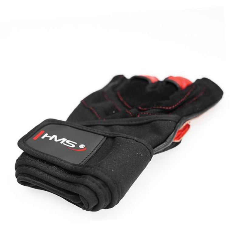 Black / Red HMS RST01 rM gym gloves Accessories/Gloves Your Sports Performance
