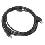 Lanberg CA-USBA-11CC-0030-BK cable (USB 2.0 type AM - USB 2.0 type BM; 3m; black) Kable i adaptery/Kable USB Your Sports Performance