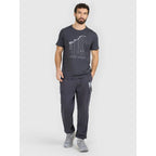 Men's regular printed T-shirt 4F 4FRAW25TTSHM3845-22S 4f