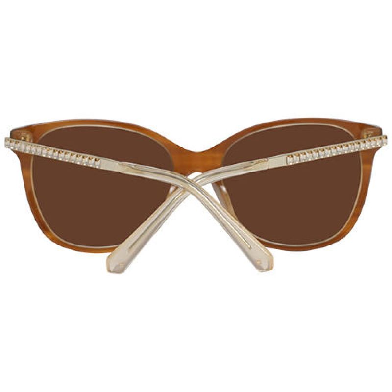 Women's Swarovski Brown Sunglasses - SK0218-47F Odzież/Okulary Your Sports Performance