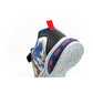 Leomil children's sports shoes Sonic sneakers light with velcro LED