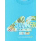 Men's regular printed T-shirt 4F 4FRSS26TTSHM4305-33S