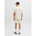 Jack&Jones men's striped shorts JPSTJAIDEN COBA STRIPE JOG SHORTS REG SN 12274413 Antique White Stripes Jack&Jones