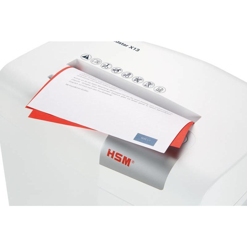 HSM Shredstar X13 Shredder, 23L 4x37 mm Urządzenia biurowe/Niszczarki Your Sports Performance