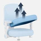 Junior 5.0 Blue Swivel Chair Fotele/Fotele biurowe Your Sports Performance