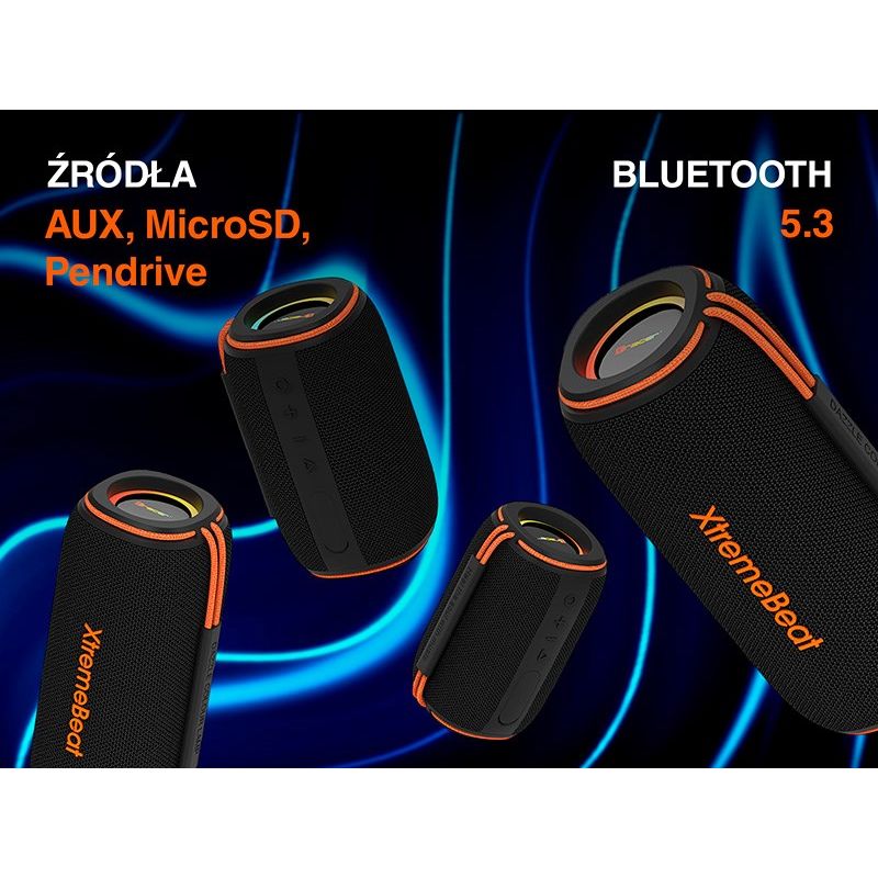 TRACER TWS XTREMEBEAT MID BLUETOOTH RGB SPEAKER In preparation Your Sports Performance